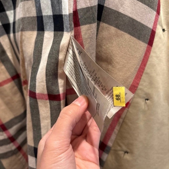 Burberry Size US 2 (XS-S) Trench
Coat Khaki With Belt - Picture 11 of 12